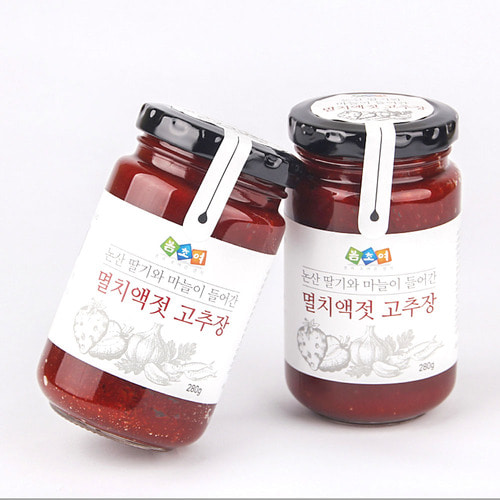 [봄초여] 논산딸기와 멸치액젓으로 만든 논산딸기고추장 500g